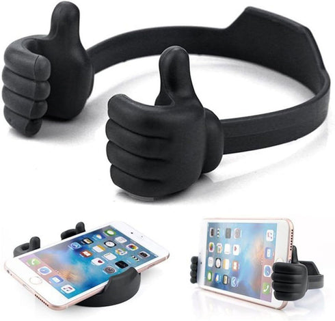 Thumbs Up Cell Phone Holder for Desk, Universal Flexible Cell Phone Stand for Tablet Holder, Cellphone Holder Smartphone Stand Holder for iPhone i...