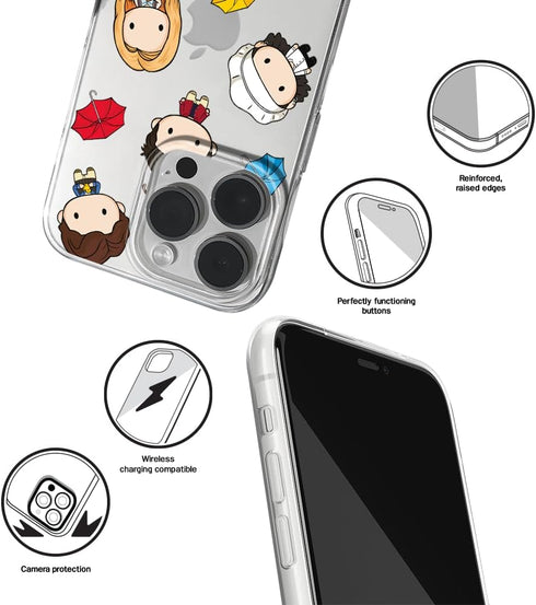 ERT GROUP Mobile Phone Case for Apple iPhone 14 Pro Max, Original and Officially Licensed Friends Pattern Friends 013, Perfectly Adapted to The Sh...