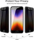 Fotbor Privacy Screen for iPhone SE 2020/2022, iPhone 2nd/3rd Generation Privacy Screen Protector, iPhone SE 2020/2022 Screen Protector Tempered G...