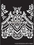 Redesign with Prima Redesign Decor Stencils® Elegant Lace 9"x13.5",0.8Mm Thickness Laser Cut On 16 Mil Mylar 655350652685...