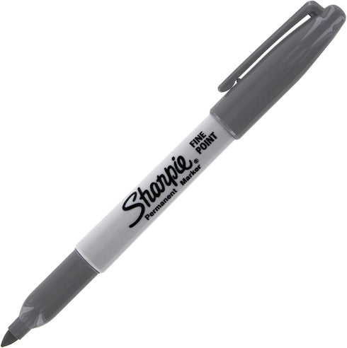 Sharpie Permanent Marker, Fine Point (1-Count, Slate Gray)...