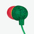 House of Marley Little Bird: Wired Earphones with Microphone, Noise Isolating Design, and Sustainable Materials, Rasta...