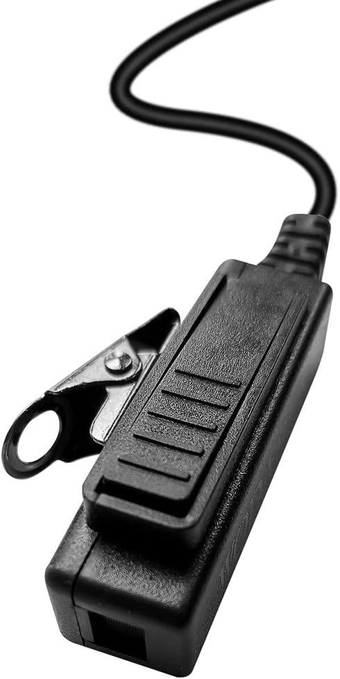 BD502i Earpiece Acoustic Coil Tube Ear piece Headset with PTT Mic for Hytera HYT BD502 BD552i PD502 PD402i PD482i PD562 TC-508 TC-580 TC-610 TC210...