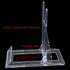 Acrylic Plate Stands FMHXG 3PCS Two Part Adjustable Clear Acrylic Plastic Display Stand Easel, Plastic Display Holders...
