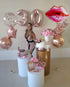 LaVenty DIRTY 30 Balloons Dirty 30 Letter Balloons Banner 30 Balloons Red Lips Balloon 30th Birthday Decoration...