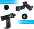 Acuvar Premium Smartphone Holder/Vertical and Horizontal Tripod Mount Adapter Rotatable Bracket with 1/4 inch Screw/Adjustable Clip for iPhone, An...