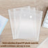 40 Pack Stamp and Die Storage Pockets, Reusable Small Plastic Envelopes Waterproof Sticker Organizer Receipt Holder Photo Storage Folders (5" x 7"...