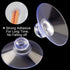 ANCIRS 30 Pack 30mm Suction Cups for Glass Table Tops, Rubber Transparent Anti-Collision Sucker Pad Without Hooks for Home Decoration...