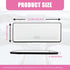 Car Sun Visor Vanity Mirror, Car Interior Accessories Makeup Mirror with 3 Light Modes & 60 LEDs, Rechargeable Led Light Car Mirror with Dimmable ...