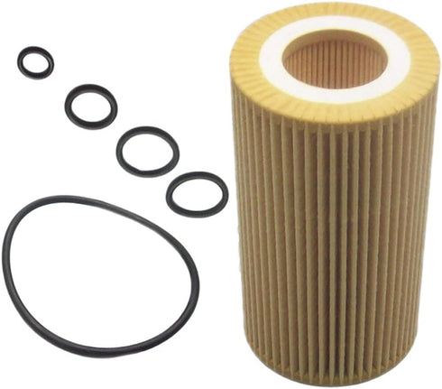 ECOGARD S5277 Premium Cartridge Engine Oil Filter for Synthetic Oil Fits Mercedes-Benz E350 3.5L 2006-2011, C300 3.0L 2008-2012, E320 3.2L 1998-20...