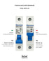 6-63A Miniature Circuit Breaker, AC 1 Pole 230V 50 amp Breaker, DIN Rail Mounted Circuit Breakers, Overload, Short-Circuit Tripping, MCB, 110V / 1...