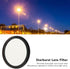 Adjustable Starlight Filter, Coating Filter Kit with Double Frame Rotation Design, Waterproof Camera Lens Effects Filters for Night Scenery Jewelr...