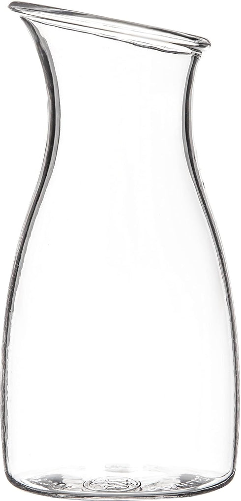 Carlisle FoodService Products 7090007 Cascata Carafe Juice Jar Beverage Decanter Only, Plastic, .25 L, Clear, 1 Count (Pack of 1)...