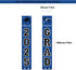 DAZONGE Blue Graduation Decorations 2025, Congrats Grad Porch Banner for Any Schools or Grades 2025 Graduation Party Decorations...