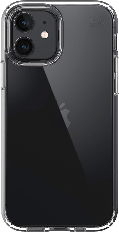 Speck Products Presidio Perfect-Clear iPhone 12, iPhone 12 Pro Case, Clear/Clear OPEN BOX...