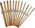 12pcs 6" Bamboo Crochet Hooks Needle Knitting Hooks Knit Craft Weave Yarn 3 to 10 mm Diameters......