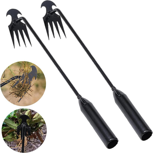 Weed Puller Tool, 2024 Upgraded Weed Puller Tool Stand Up | Heavy Duty Gardening Supplies | Effortless Multi-Functional Weed Removal | Essential G...