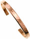 John S. Brana Hammered Copper Cuff Bracelet - Lightweight - 100% Uncoated Solid Copper...