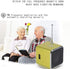 Mini Speaker Music Player Portable Light-Weight FM Radio Stereo PC Fashion Support Card and U Disk Plug Play Support FAT16 / FAT32 File System(Sil...