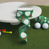 Craig Bachman 1.5" Royal Canvas Golf Balls & Tee Ribbon: Emerald Green (10 Yards) Durable Fabric Wired Edge for Crafting, Floral Arrangements, Gif...
