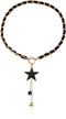 Black Wrap Velvet Choker With Black Heart Star for Women Long Chain Tassels Love Heart Star Necklace Jewelry Gift for Family And Friend...