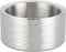 Winco Double Wall Wine Coaster, Satin Finish, Hammered, 5" Diameter, Silver...