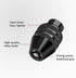 Keyless Chuck, GOXAWEE Rotary Tool 1/8''-1/64'' Chuck Replacement, 3 Jaw Universal Quick Change Chuck Accessory for Power Rotary Tool (1 Pack)...