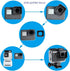 Suptig Replacement Waterproof Case Protective Housing Compatible for GoPro Hero 7 Black Hero 6 Hero 5 Underwater Use - Water Resistant up to 147ft...