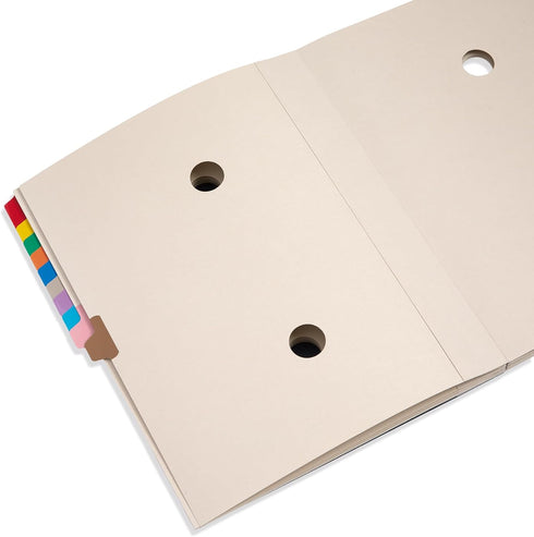 Blue Summit Expanding Desk File, Letter Size, 12 Dividers for Monthly Organization...