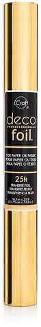 iCraft Deco Foil Value Roll, 12.5 inches x 25 feet, (Gold)...