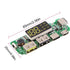 1 pcs 5V 2.4A 186 50 Charging Board Mobile Power Bank Module Dual USB 186 50 Lithium Battery Charger Board Digital LCD Display Protection Module w...