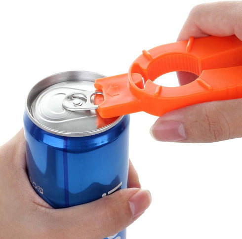 Senzeal 2pcs Multifunctional Can Opener Plastic Water Bottle Jar Twist-Off for Weak Hands Elderly Seniors Arthritis Bottle Gripper Lid Seal Remove...