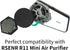 Fan Filter Compatible with Rsenr R11 Portable Wearable Air Purifier Maskes Fan Filter(20 PCS) (Black,Sport filter)...