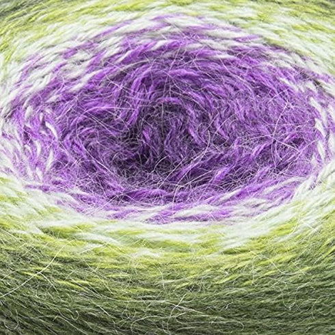 Yarn Art Flowers Alpaca 20% Alpaca 80% Acrylic Weight 8.82oz Length 1028 Yards Multicolor Rainbow Crochet Winter Yarn Weight 2 Sport (435)......