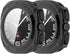 E ECSEM Waterproof Hard Case with Tempered Glass Compatible for Samsung Galaxy Watch 7 Ultra, Ultra-Thin Tough Cover for Galaxy Watch 7 Ultra Scre...