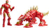 Marvel Mech Strike Mechasaurs, 4-Inch Iron Man with Iron Stomper Mechasaur Action Figures, Super Hero Toys for Kids Ages 4 and Up...