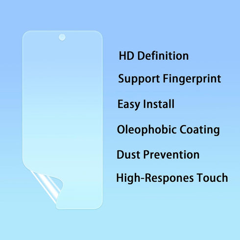 3 Pack Hydrogel Film For Samsung Galaxy S20 FE 5G / S20 FE Transparent Soft TPU Screen Protector, High Sensitivity Protective Film (Not Tempered F...