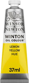 Winsor & Newton Winton Oil Color, 37ml (1.25-oz) Tube, Lemon Yellow Hue...