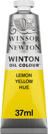 Winsor & Newton Winton Oil Color, 37ml (1.25-oz) Tube, Lemon Yellow Hue...