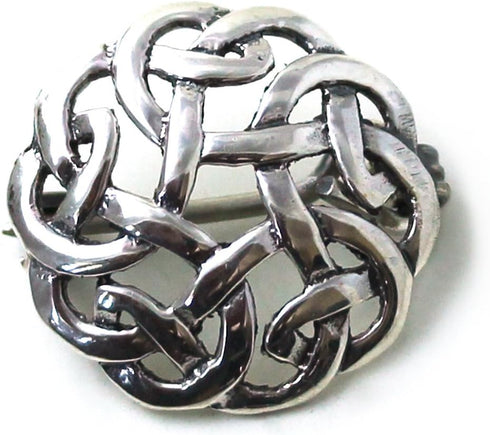 925 Sterling Silver Norse Filigree Brooches, Cloak, Shawl, Scarf Pin, Celtic Irish Vintage Jewelry...