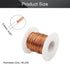 Fielect 20 AWG Magnet Wire 0.8mm/0.0314" Dia Magnet Wire Enameled Copper Wire Winding Coil Wire 49.2Ft Length Temperature Rating 155? Widely Used ...
