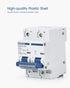 DC Miniature Circuit Breaker, 2 Pole 500V 100 Amp Isolator for Solar PV System, Thermal Magnetic Trip, DIN Rail Mount, High Current DC Disconnect ...