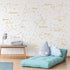 Constellation Wall Decal Twelve Constellations Stars Wall Stickers for Nursery Room Zodiac Astronomy Art Mural Kids Room Stars Decoration AM117 (G...