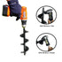 Ashman Auger 12inch One Pack, Garden Plant Flower Bulb Auger for Planting Bulb seedlings...