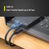 USB 3.0 Male to Male Cable Heavy Duty - 5 Feet Double Sided USB Cord Male to Male for Hard Drive Enclosures, DVD Player, Laptop Cooler and More (5...