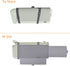 Car Visor Anti-Glare Sunshade Extender for Front Seat Driver or Passenger - 1 Piece (Gray)...