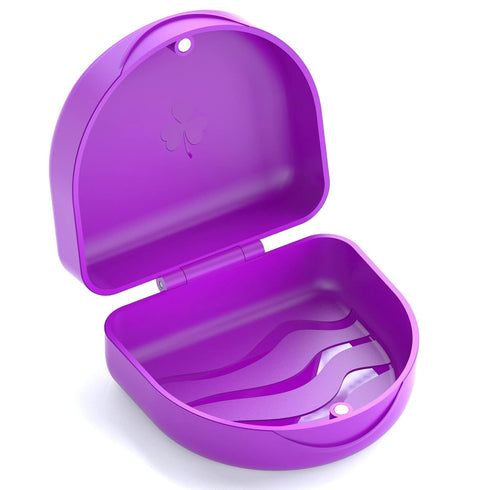 Retainer Case Denture Case: BVN Orthodontic Dental Case, Slim Braces Case, Mouth Guard Case, Denture Box, Teeth Aligner Case, Night Guard Case Con...