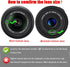 52mm HD UV Filter for D5300 D3500 D850 D7500 Camera w/AF-S DX 18-55mm f/3.5-5.6G Lens, Fire Rock UV Filter for Canon EOS 90D, Rebel T7 w/EF-M 55-2...