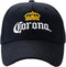 Corona Hat Embroidered Logo for Men and Women Black...