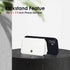 M-Plateau Phone Wallet Stick on, PU Leather Card Holder with Zipper Pocket Compatible with iPhone Case (White)...